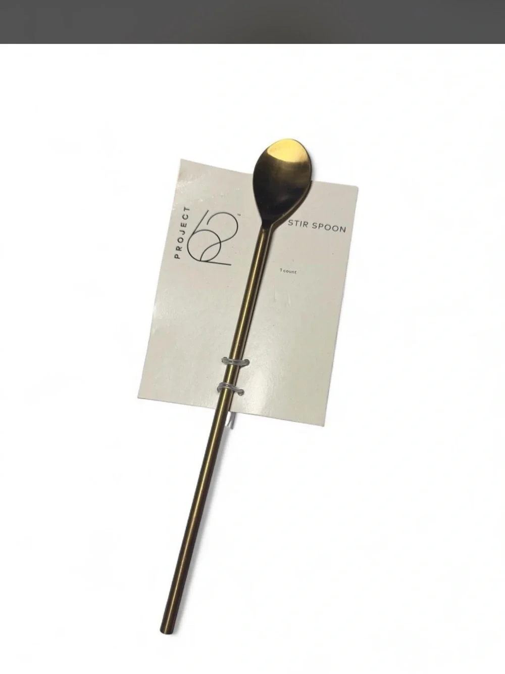Project 62 Gold Long Stir Spoon